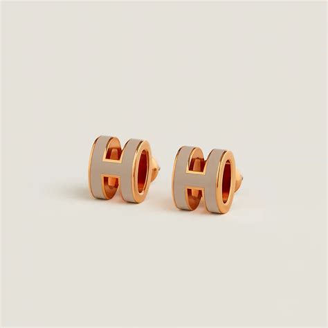 hermes mini h earrings|hermes earrings price hk.